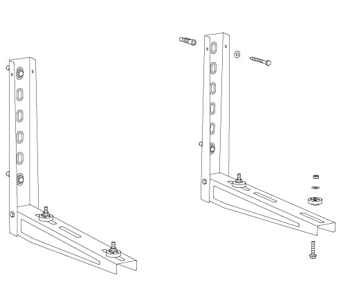 Istruzioni 119 series brackets