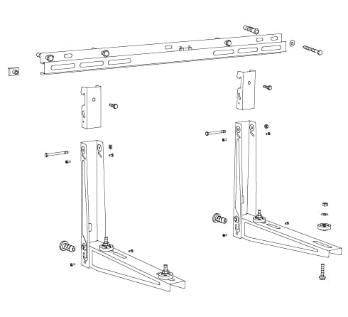 Istruzioni 224 series brackets