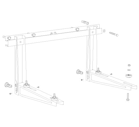 Istruzioni 250 series brackets