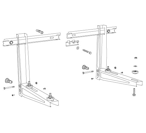 Istruzioni 900 series brackets