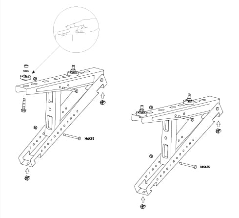 Istruzioni MT 630 USA roof supports