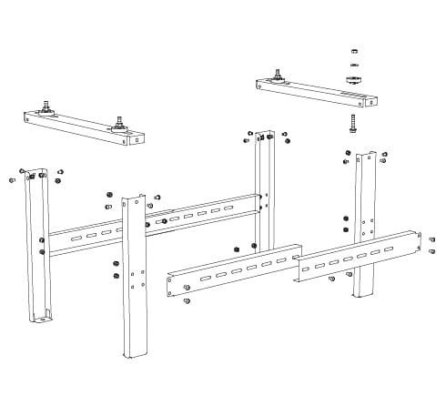Istruzioni SP 700 series floor supports
