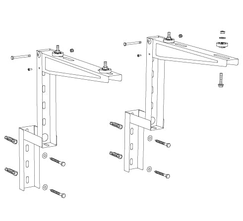 Istruzioni Zeta series brackets