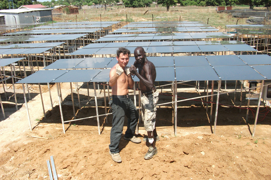 Sud Sudan fabio e Peter Tyson
